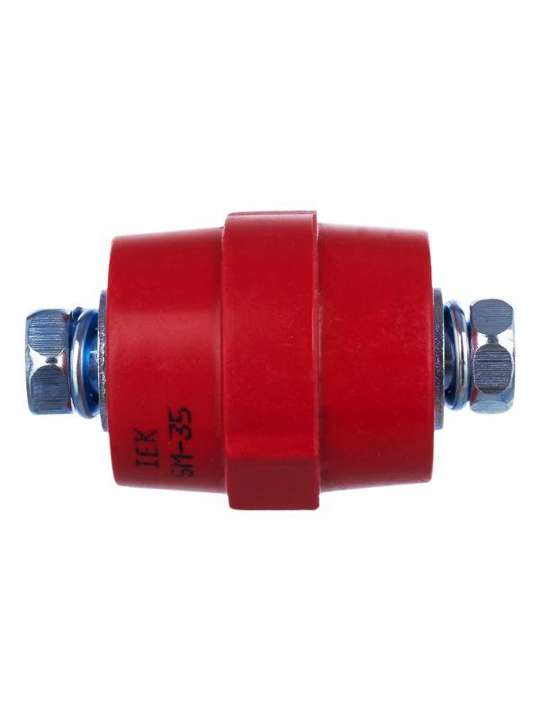 Изолятор SM35 (М8) силовой с болтом IEK YIS11-35-10-B