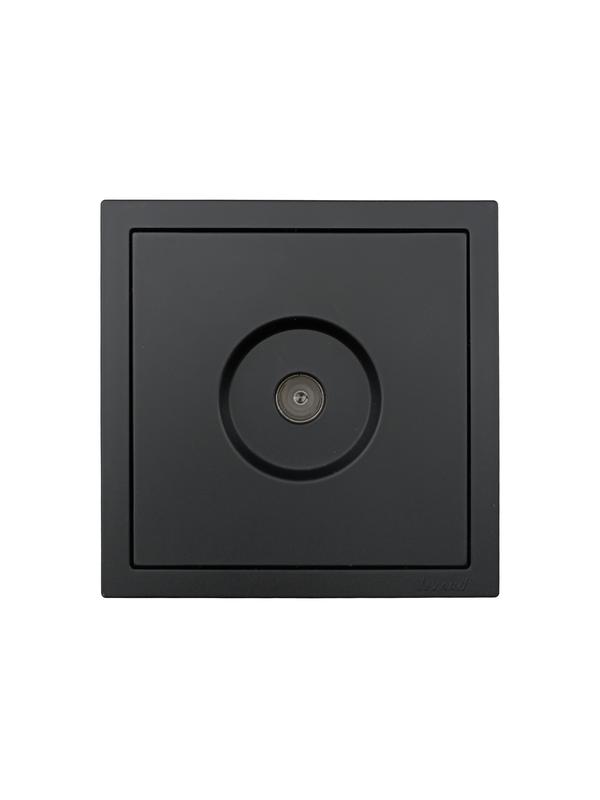 Розетка ТВ проходная СП ZIMA IP20 черн. бархат LEZARD 704-4288-129