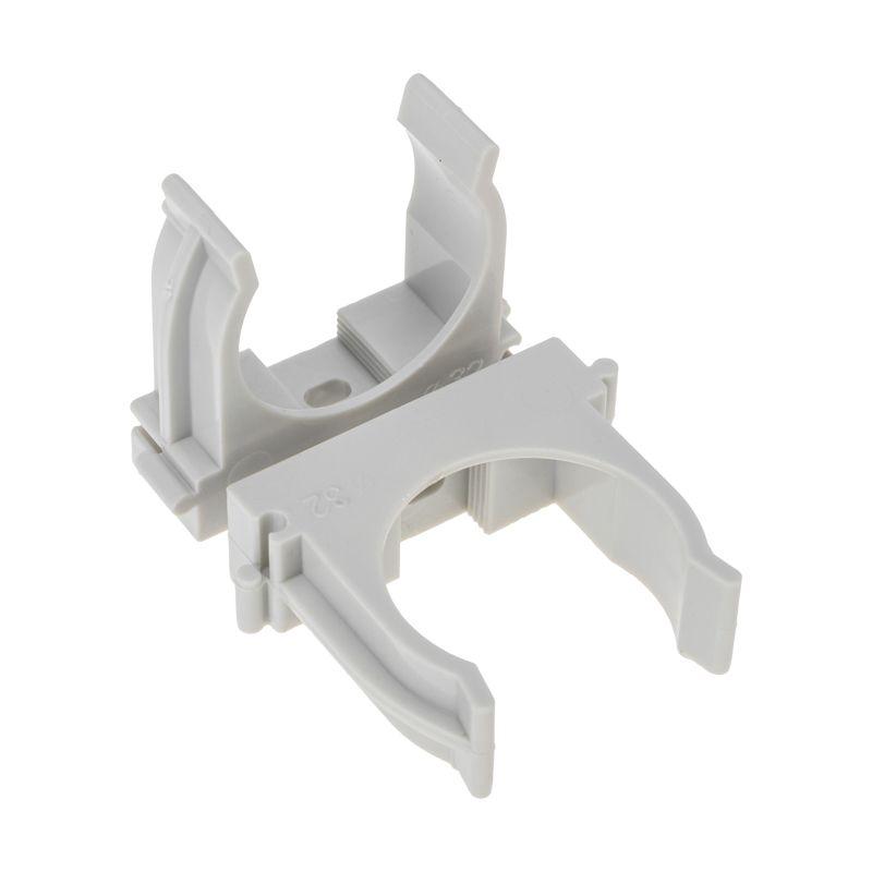 Держатель для труб (клипса) d32мм для монтажного пистолета сер. Rexant 28-0432-1