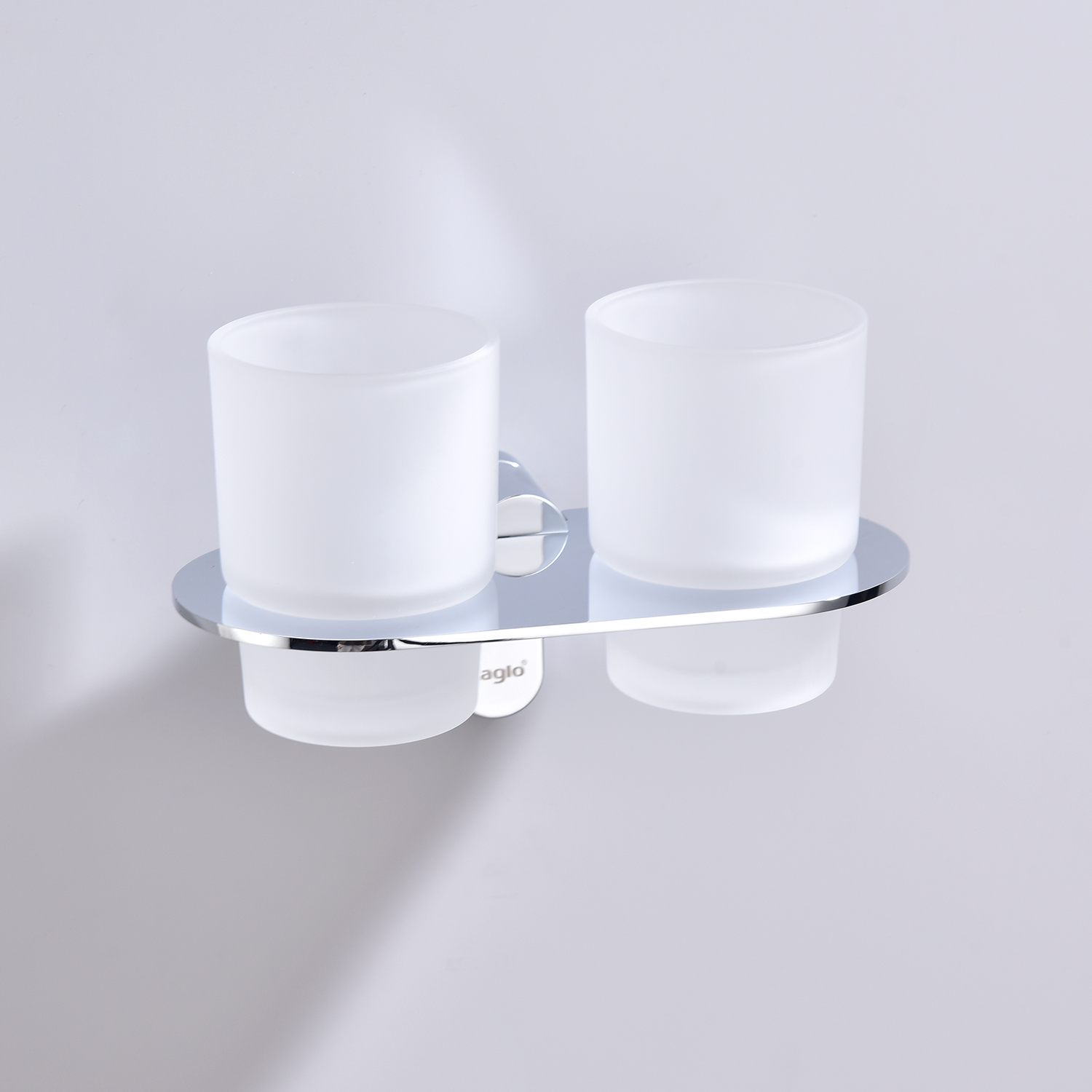 Стакан для ванной комнаты двойной Raglo R300.08, хром