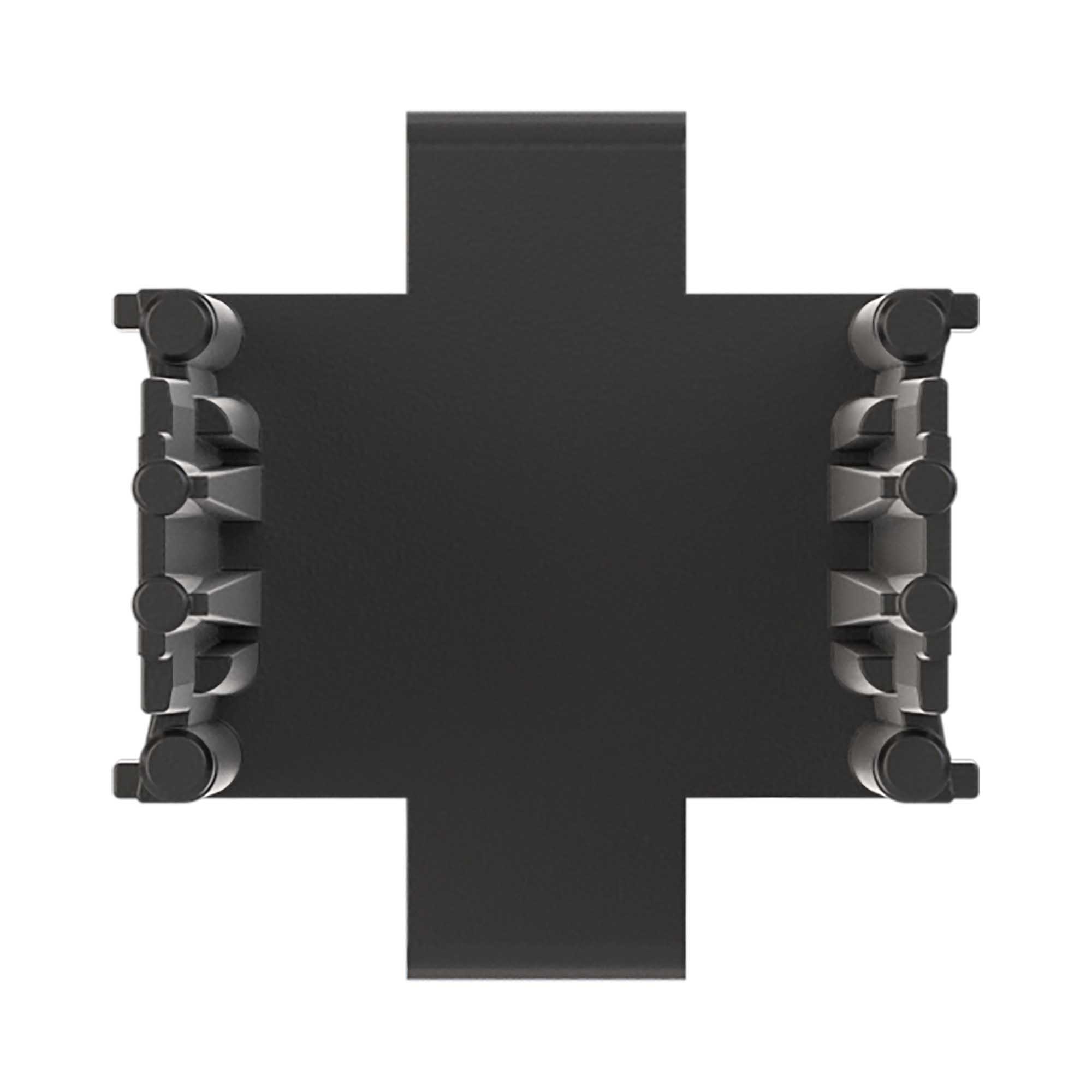 Соединитель для подрозеточной коробки для полых стен, глубиной 60 мм, 2модуля