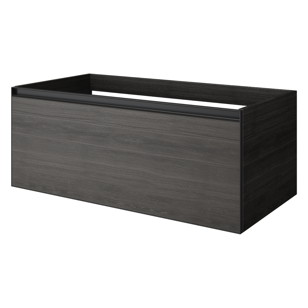 QUATRO 1 100CM тумба OAK ANTHRACITE профиль ANTHRACITE