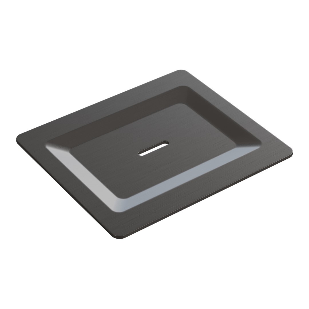 Мыльница для полки Gunmetal/Графит