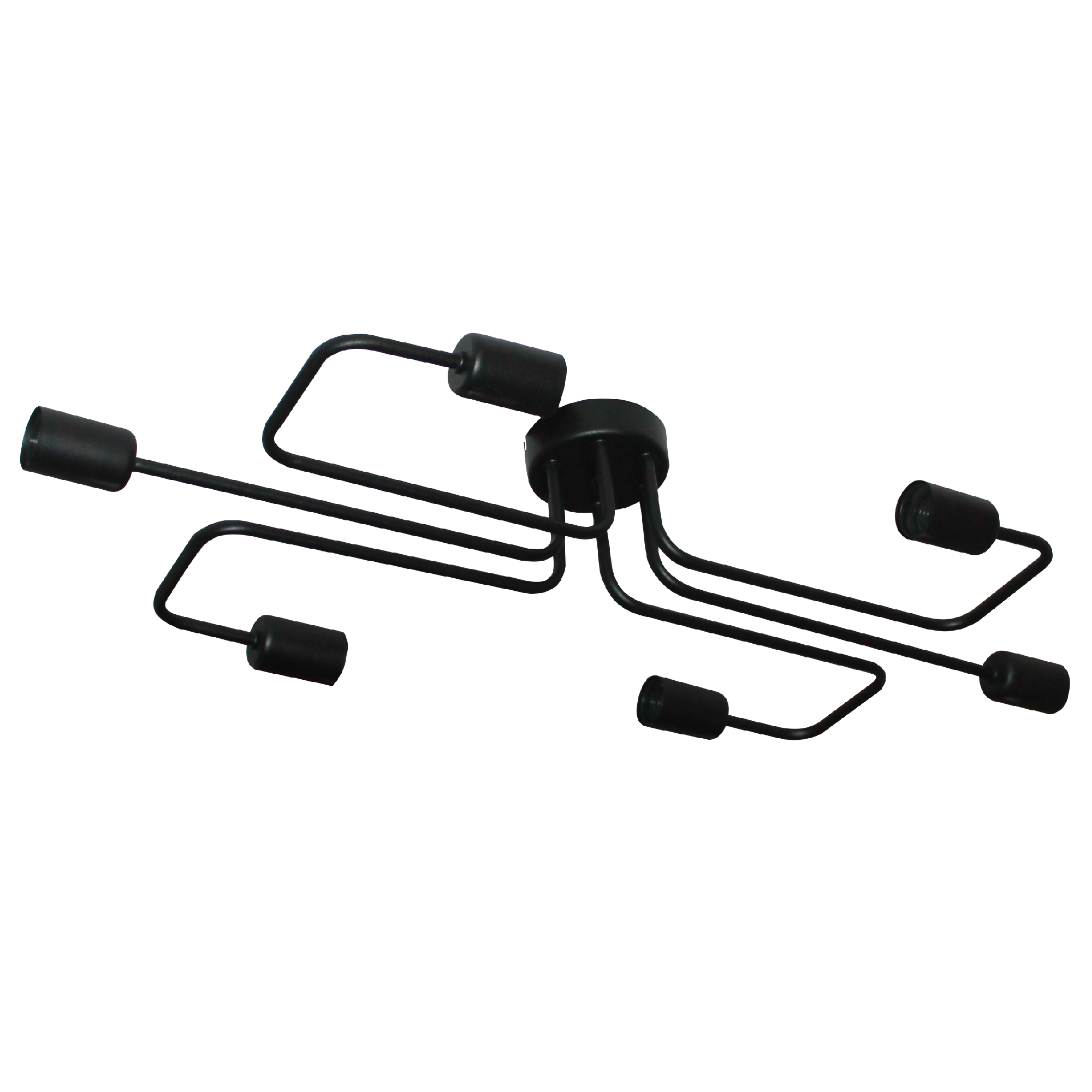 Светильник Фрейм 161 черн. НПБ 01-6х60-105 Е27 ИУ