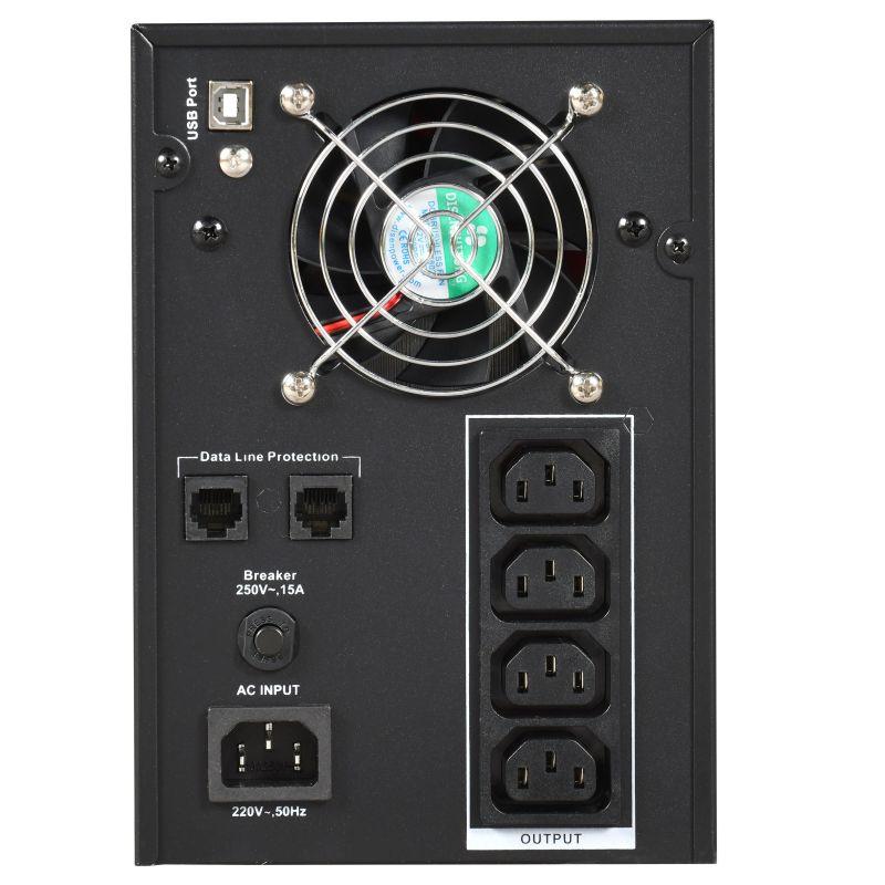 Источник бесперебойного питания ELECTRA ET 3кВ.А/1.8кВт с АКБ 4х9А.ч USB ITK EET-3000VA-1-004