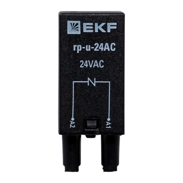 Модуль защитный с варистором 24В AC для промежуточных реле RP AVERES EKF rp-u-24AC