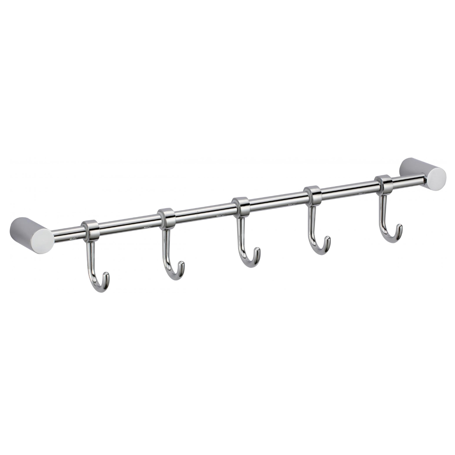 Планка с крючками Savol S-006205, хром