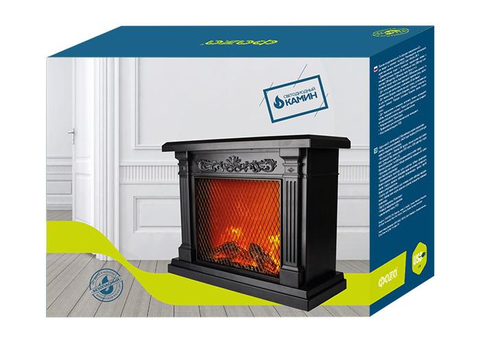 Светильник светодиодный "Камин" FL-L42 USB IP20 420х312х165 большой USB/элементы питания 3хC/LR14 (не в в компл.) ФАZА 5034457