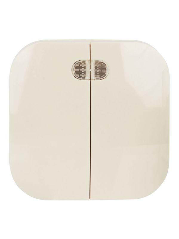 Выключатель 2-кл. ОП GLORY 10А ВС20-2-1-ХК с индикацией крем. IEK EVH21-K33-10