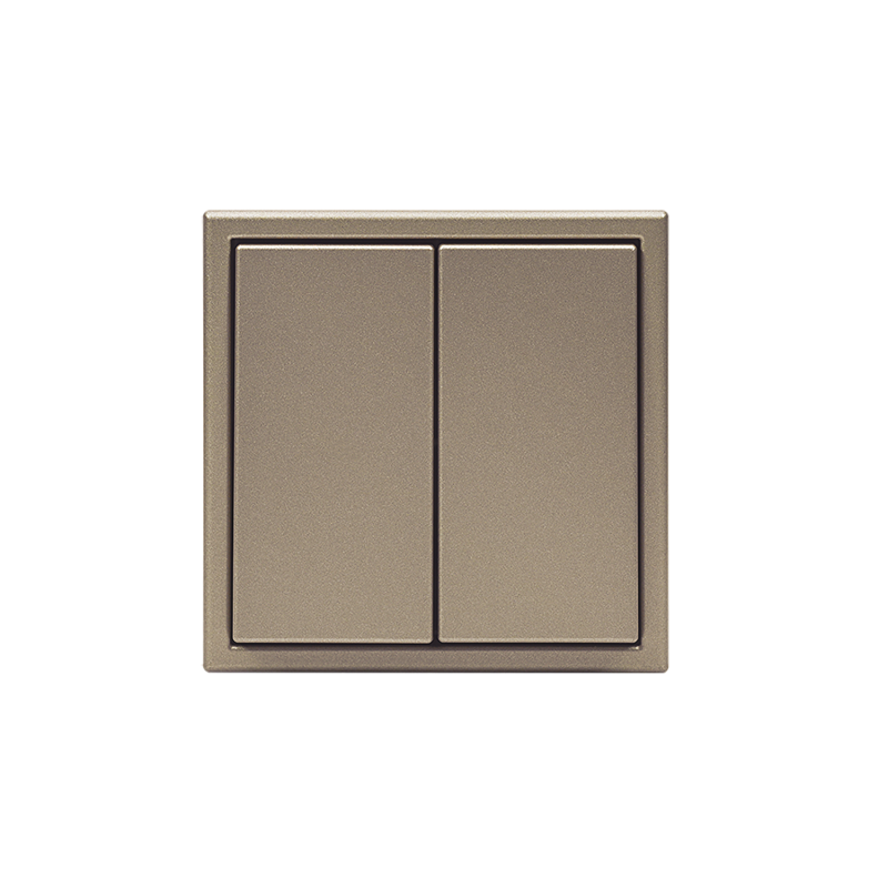 Выключатель 2-кл. ArtGallery (сх. 5) 10AX механизм шампань SE GAL000551