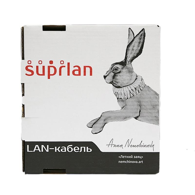 Кабель витая пара UTP кат.5e 4х2хAWG24 Cu PVC Indoor Standard 100м (м) SUPRLAN 01-0332-1