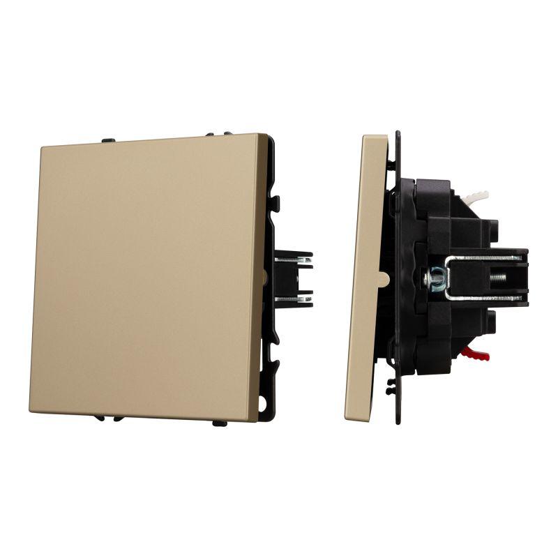 Механизм звонкового выключателя SWT-NOBE-MKR1-SFPL-L-GD 230В 10А Arlight 054271