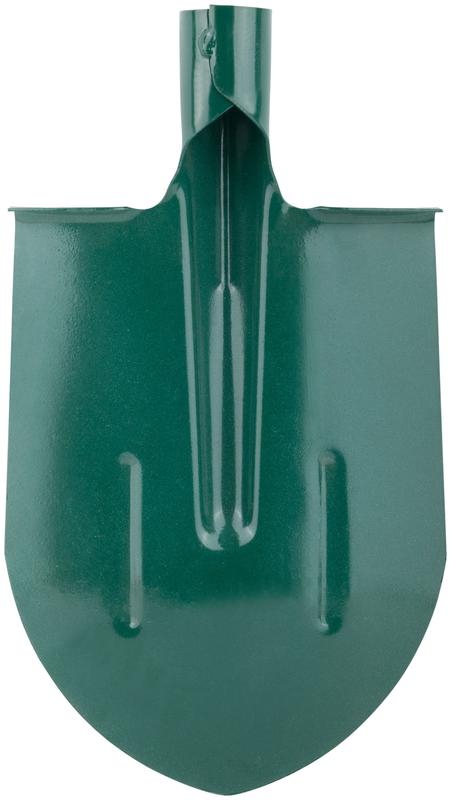 Лопата штыковая 190х350мм ребра жесткости; без черенка КУРС 77201