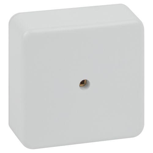 Коробка распаячная 75х75х28мм без клеммы IP40 бел. BS-W-75-75-28 Эра Б0058704