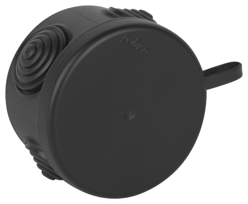 Коробка Тусо распаячная для ОП 60х40мм УХЛ1 черн. Ruvinil 67010МЧ