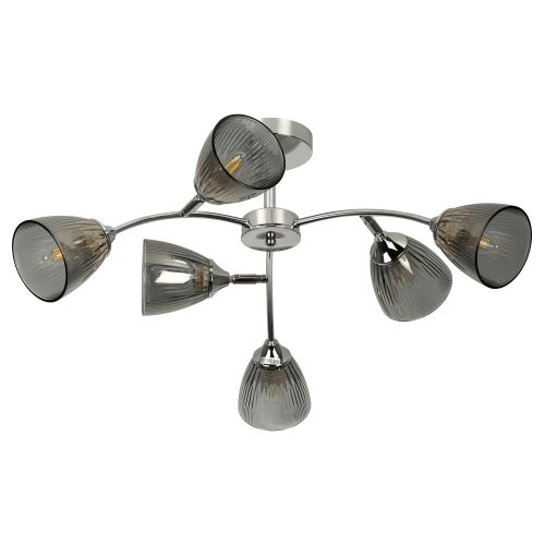 Люстра Francheska 9179-306 60Вт 6хE27 модерн Rivoli Б0068457