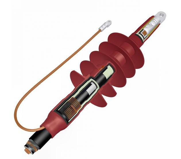 Муфта кабельная концевая наружн. уст. 35кВ 1ПКНт35-500-В с нак. НС-500 Подольск 1pkntp35x500vnc500