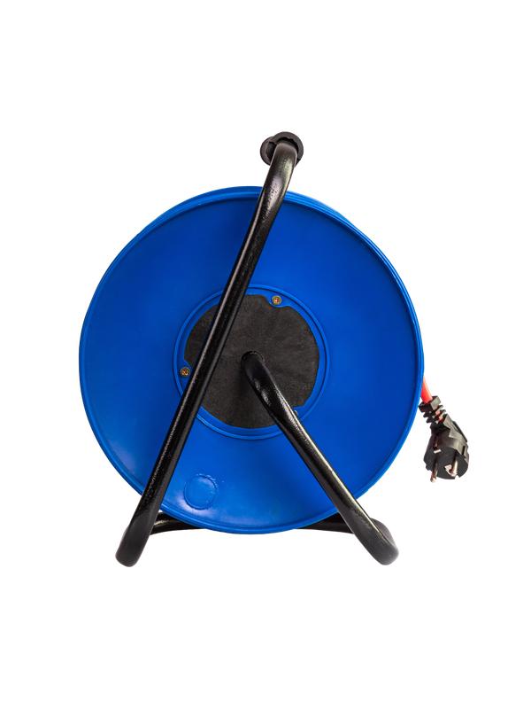 Удлинитель на катушке 4х50м с заземл. 16А IP20 3.5кВт ПВС 3х1.5 КОСМОС YKKsm50m-4g-Z(16A)