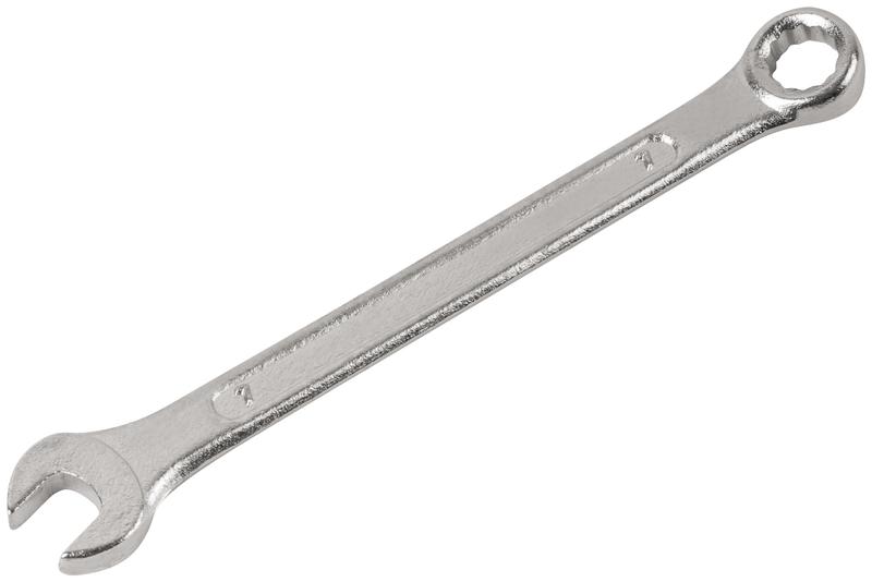 Ключ комбинированный "Хард" хромированное покрытие 7мм FIT 63137