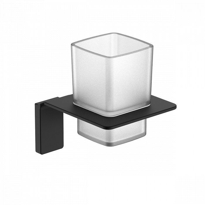 Подстаканник одинарный IDDIS Slide матовое стекло сплав металлов (SLIBSG1i45)