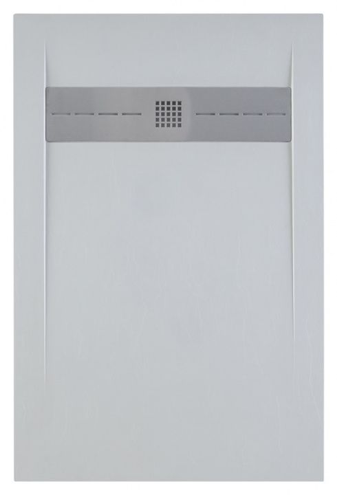 Душевой поддон Allen Brau Infinity 120x80 8.21002-21 белый камень