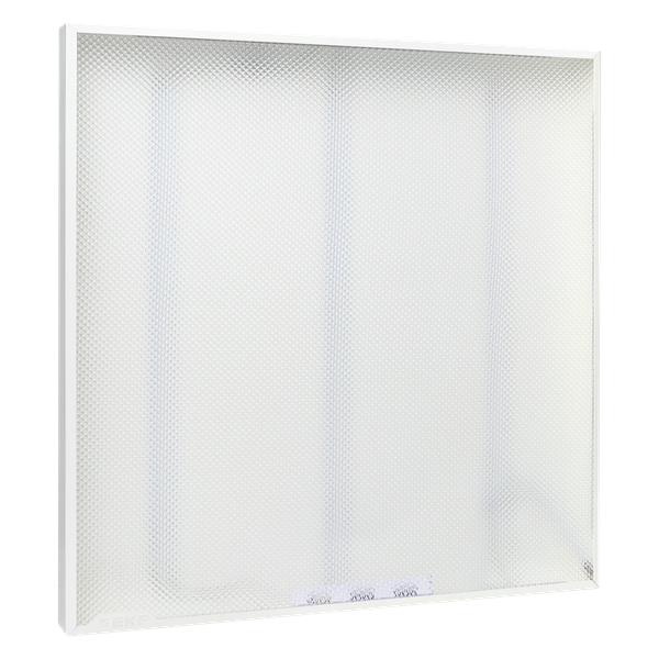 Светильник светодиодный ДВО-1001 30Вт 4000К IP40 595х595х40 призма панель EKF LPL-1001-Z-30-4000-40