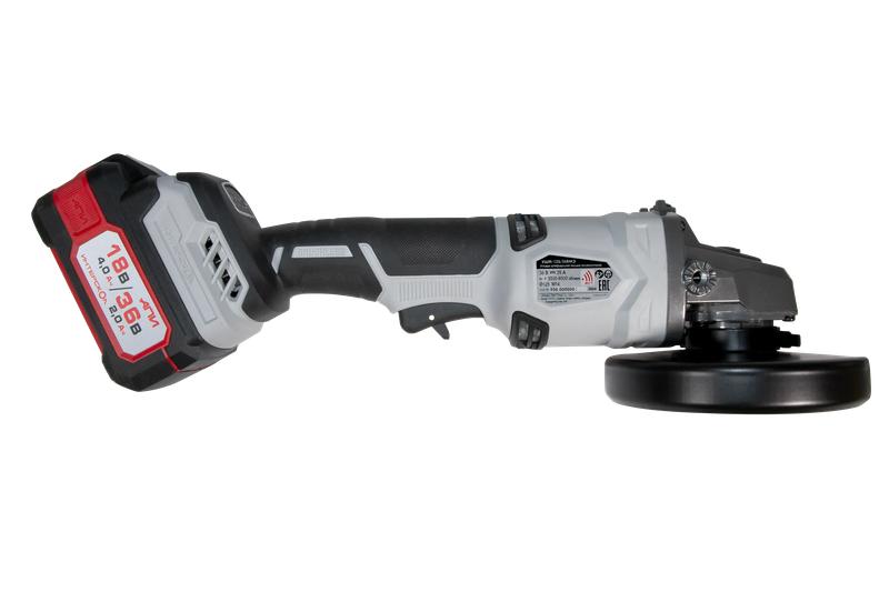 Машина шлифовальная угловая аккумуляторная бесщеточная УШМ-125/36ВМЭ 125мм АПИ 36В без АКБ и ЗУ ИНТЕРСКОЛ 956.0.0.70