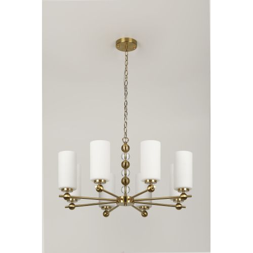 Люстра Antonella 3181-310 40Вт 8хE27 модерн Rivoli Б0068071