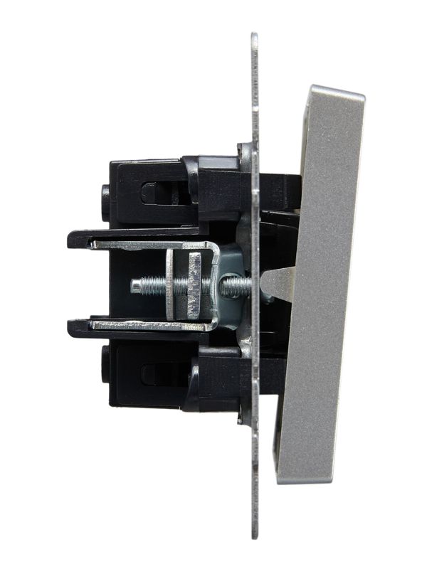 Выключатель 3-кл. СП BRITE ВС10-3-0-БрА 10А механизм алюм. IEK BR-V30-0-10-K47