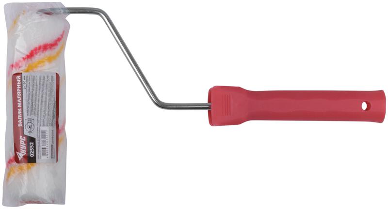 Валик 150мм d30/52мм ворс 11мм бюгель 6мм стержневая система полиакрил. КУРС 02552