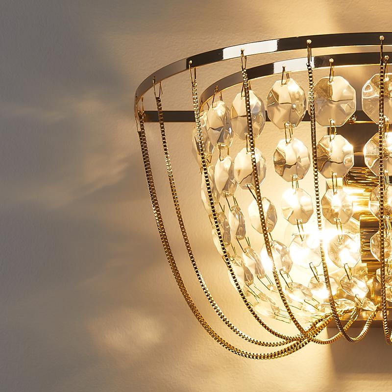 Светильник Pava 60Вт E14х2 IP20 бра настен. Freya FR1016WL-02G