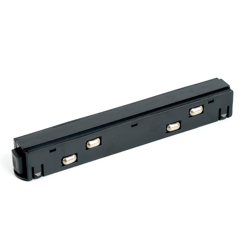 Соединитель-коннектор для низковольтного шинопровода черн. прямой LD3003 FERON 41973