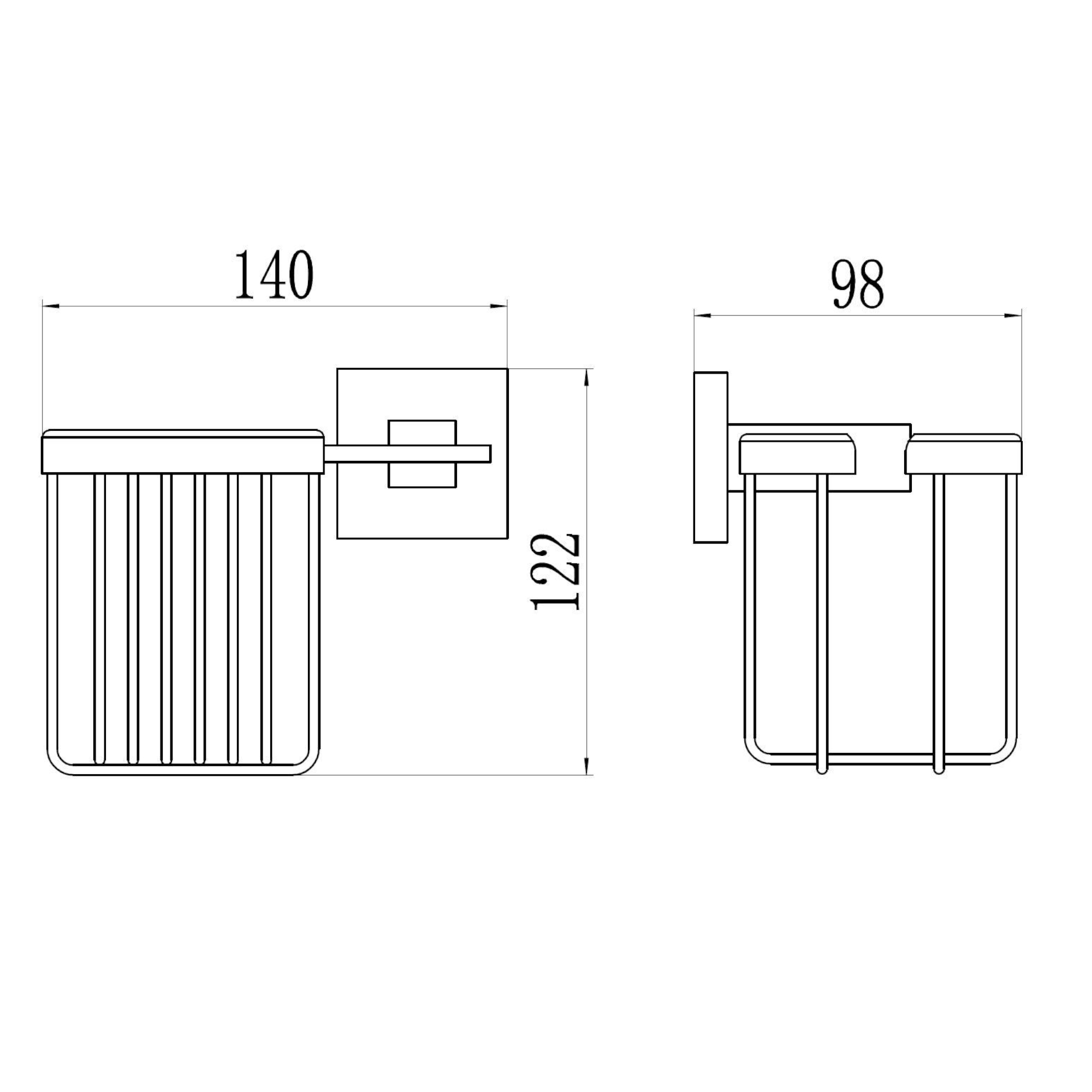 Держатель для освежителя воздуха Savol S-06533H, черный