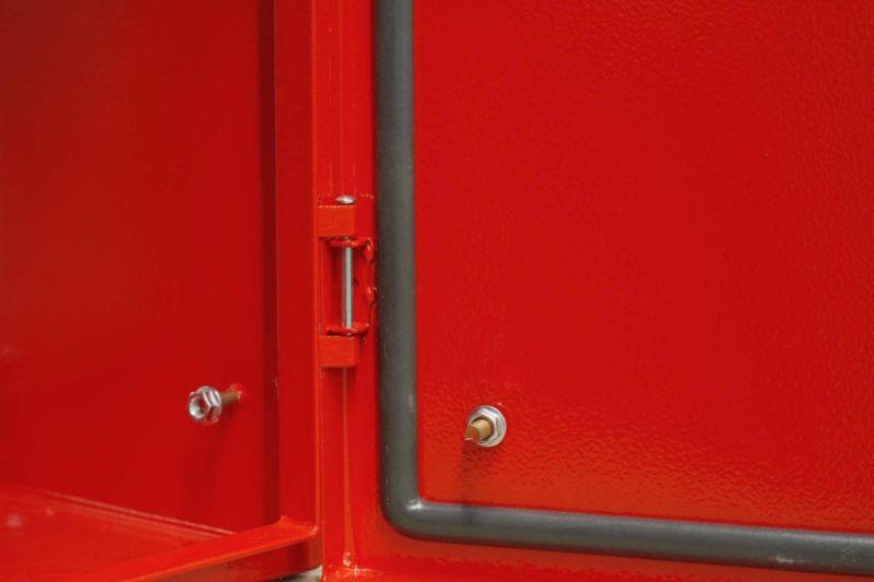 Корпус металлический ЩРНМ IP55 500х500х250 RAL3020 DEKraft 32534DEK