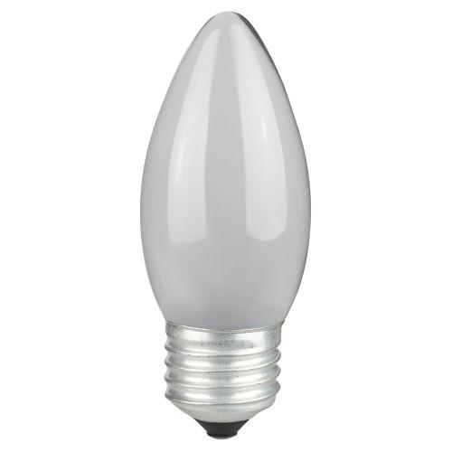 Лампа накаливания B36 60Вт свеча матовая E27/E27 230В Эра Б0066409