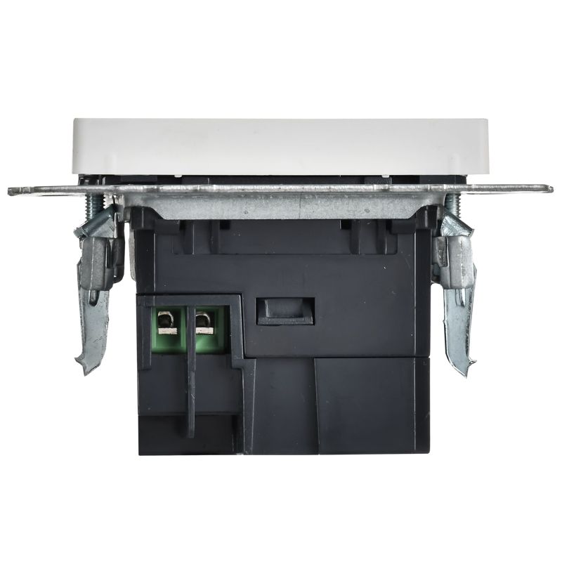 Розетка BRITE РЮ11-1-БрАБ 18Вт USB A+C механизм арктич. бел. IEK BR-U22-018-K91