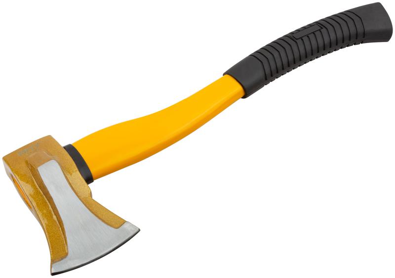 Топор-колун "ушастый" кованый 1000г фибергласовая ручка FIT 46154