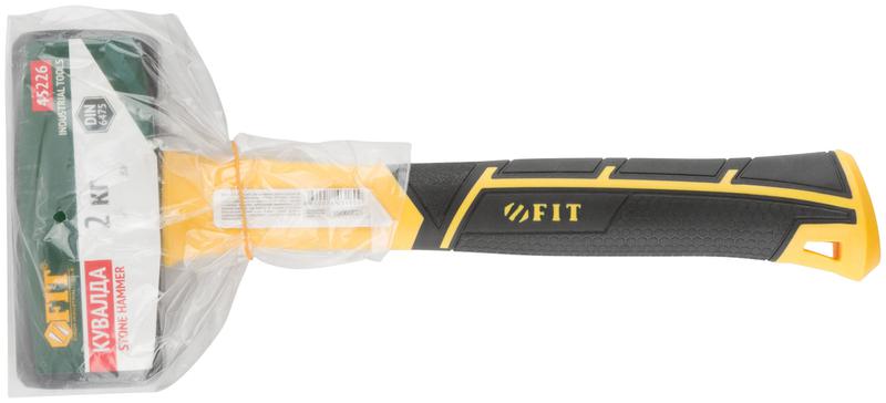 Кувалда кованая Профи 2кг фибергласовая усилен. ручка FIT 45226