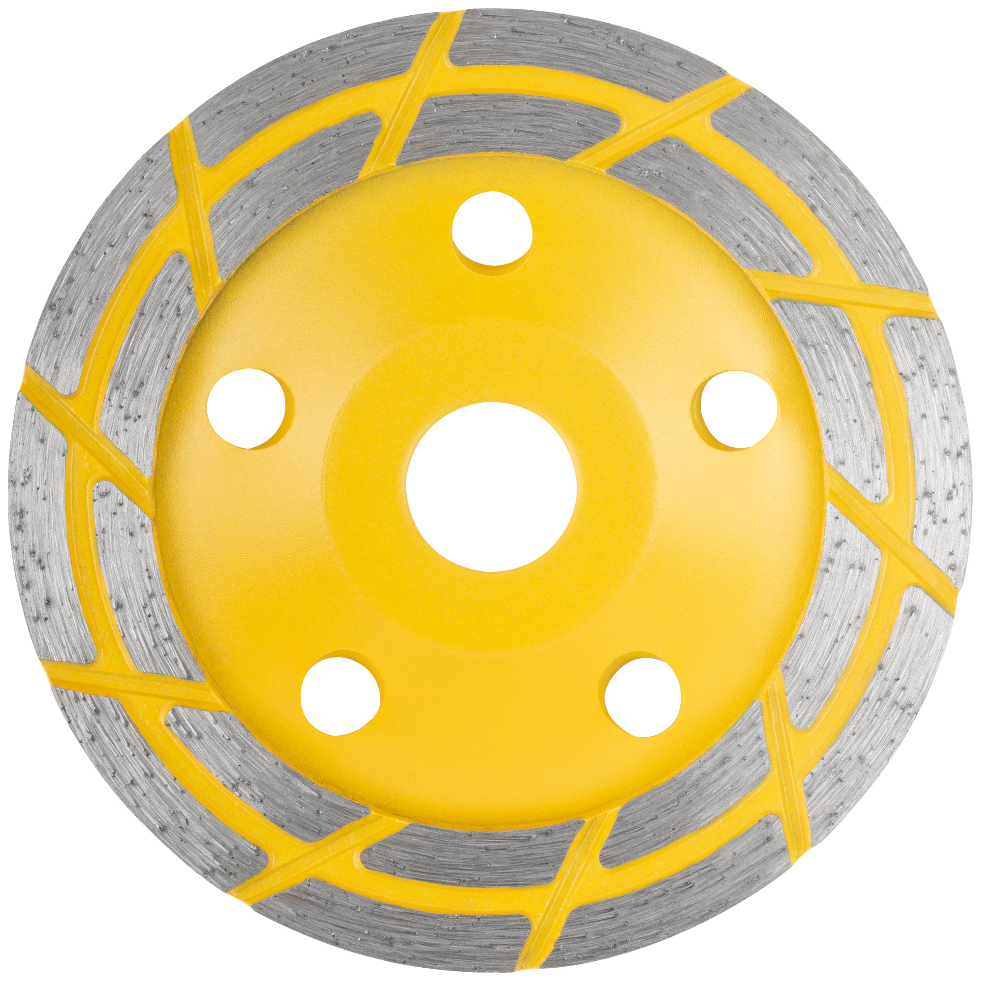 Диск алмазный шлифовальный, посадочный диаметр 22,2 мм, два ряда сегментов 125 мм