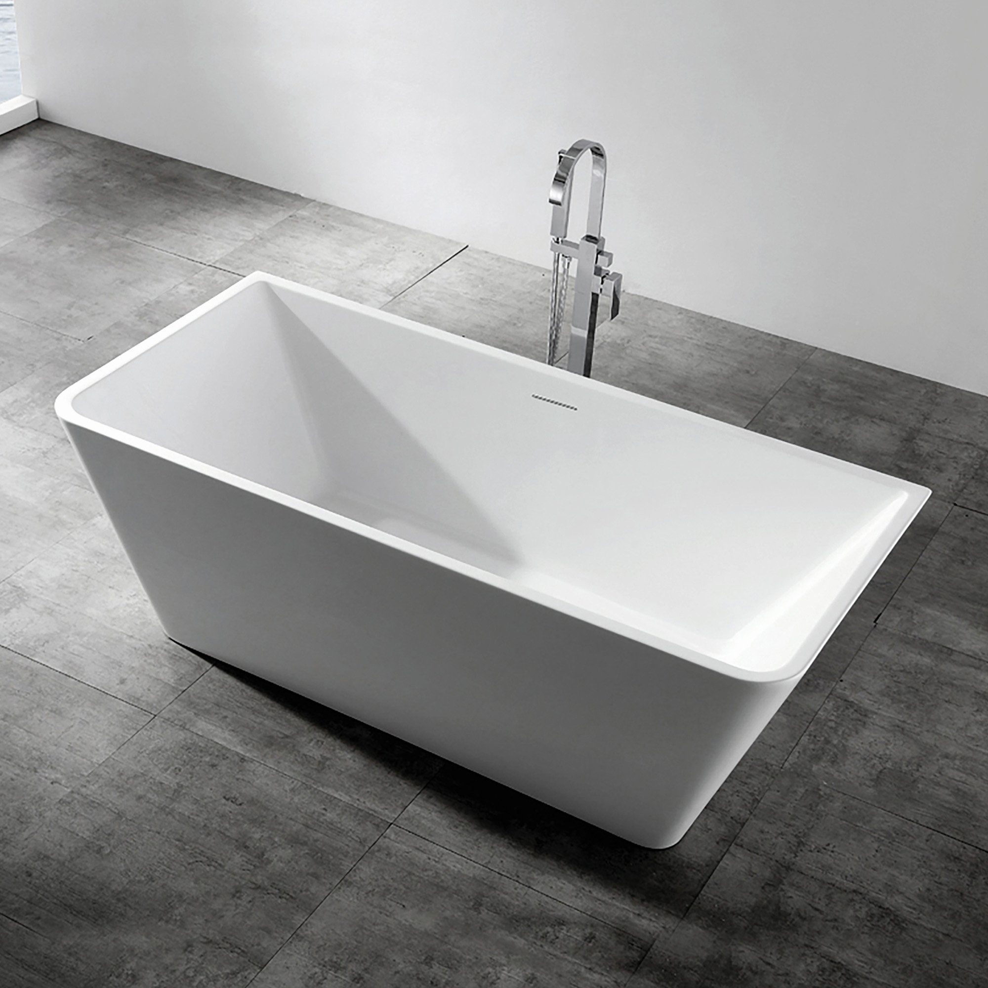 Акриловая ванна ABBER AB9212-1.7 белая