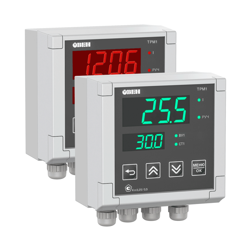 Измеритель-регулятор микропроцессорный ТРМ1-Щ1.У3.Р ОВЕН 144410