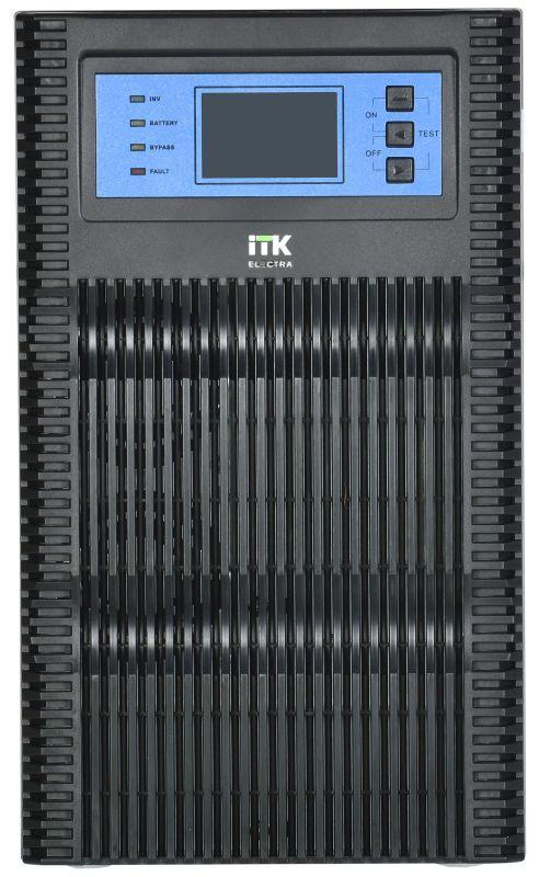 Источник бесперебойного питания ELECTRA OT 3кВ.А/3кВт LCD 72В DC с АКБ 6х7А.ч ITK EOT-0003KVA-1-006