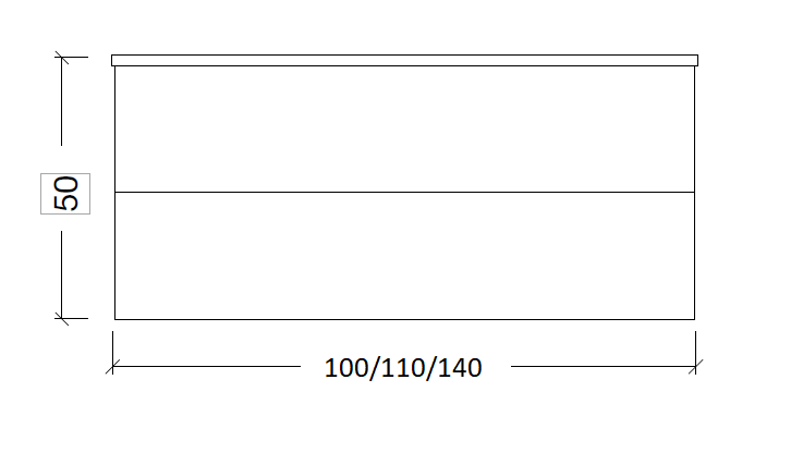 Тумба NeoArt 80см*43,5 CAPPUCINO (керам.моноблок)