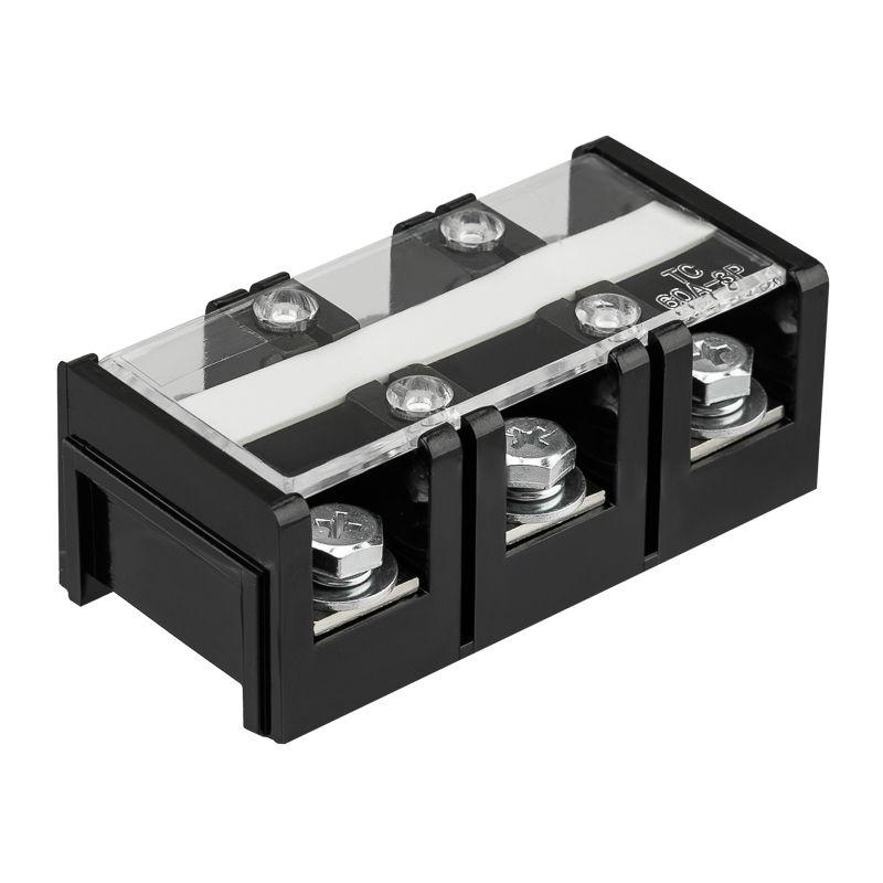 Блок зажимов клеммный БЗН ТС-603 16кв.мм 60А 3 пары Rexant 11-2159