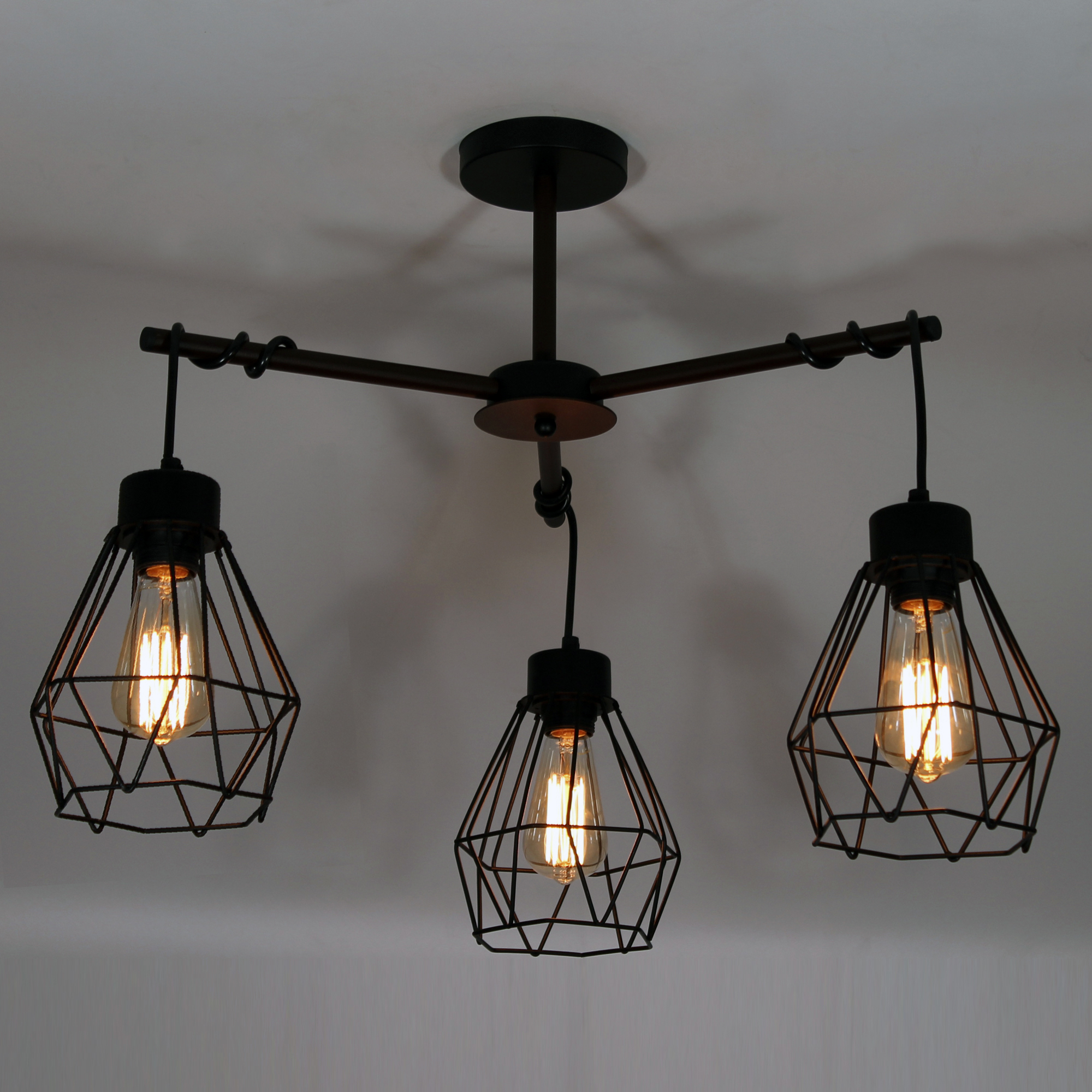 Светильник Магна 131 черн.муар НПБ 01-3х60-220 Е27 ИМ