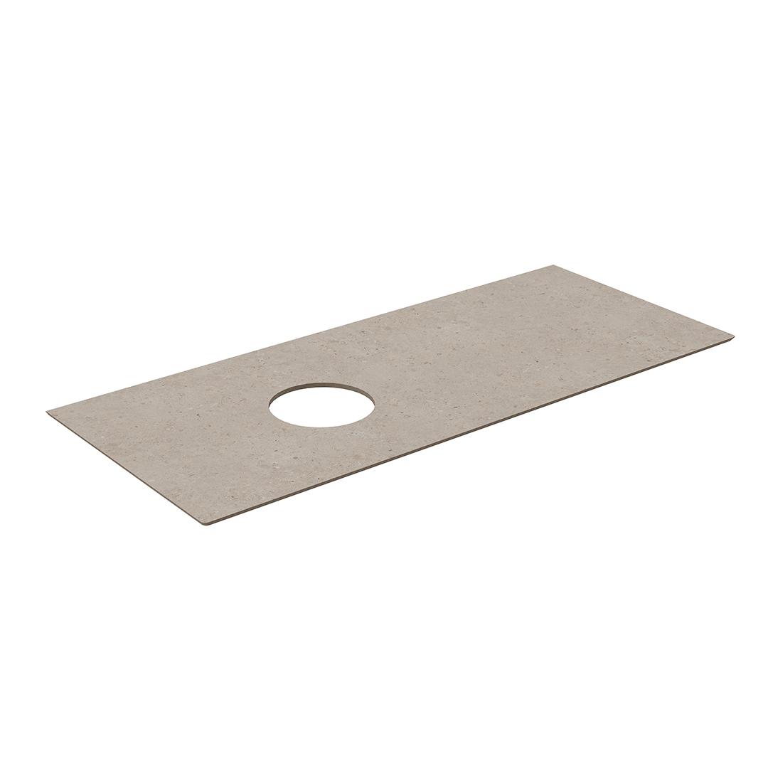 Спец. изделие декоративное для накладных раковин MAGICA Риккарди 120 см, бежевый матовый (без отв.)