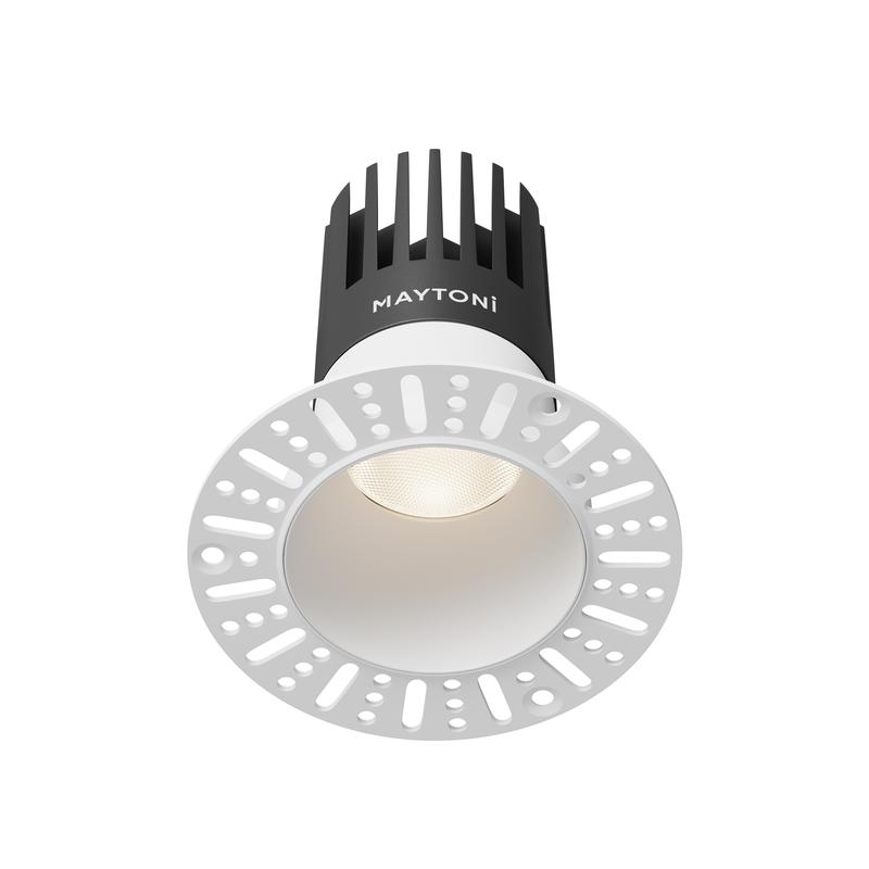 Светильник Dip 15Вт 4000К 50град. встраив. Maytoni DL122-15W-4K-TRS-W