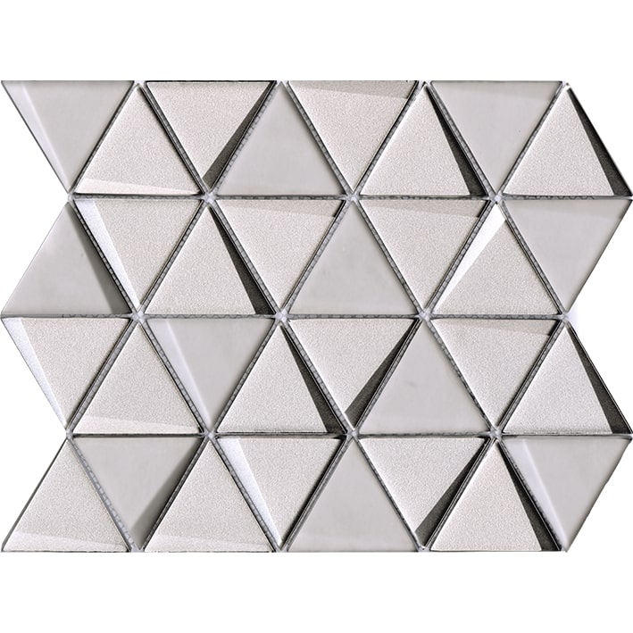 Effect Triangle Silver 31x26x0,8