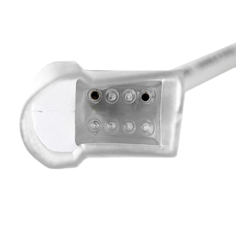 Набор установочный для односторон. гибкого неона 15х26мм (шнур питания каучук с диодным мостом и вилкой; заглушка; переходная муфта; игла) 1.5м Neon-Night 134-504