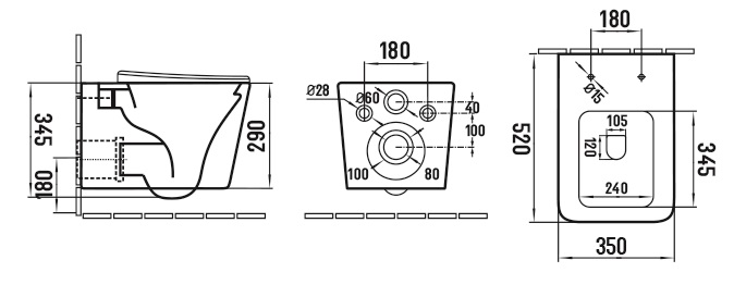 Zen подвесной унитаз глянец белый с крышкой